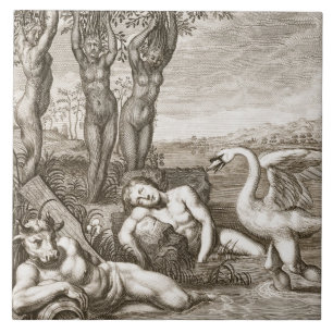 Cygnus transformeerde naar een Swan en Phaeton's S Tegeltje