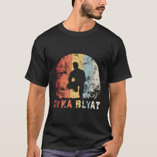 Cyka Blyat Gopnik  Retro Rusland Sovjet-Unie T-shirt