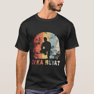 Cyka Blyat Gopnik Retro Rusland Sovjet-Unie T-shirt