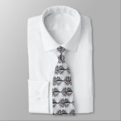Cymbales de cravate - Argent (Attaché)