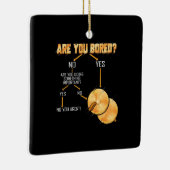 Cymbals drummer ben je bevoeld keramisch ornament (Rechts)