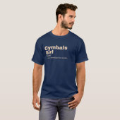 Cymbals Girl - Cymbals T-shirt (Voorkant volledig)