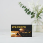 cymbals, John Drummer, www.johndrummer.cominfo@... Visitekaartje (Staand voorkant)