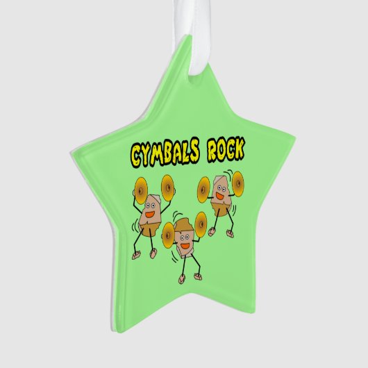 Cymbals Rock Ornament (voorkant)