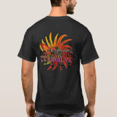 CymbaLyk Winged Guitar Logo Tee Shirt (Achterkant)