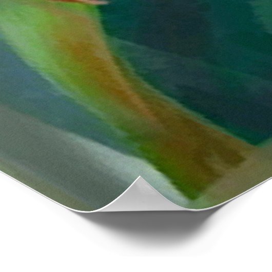 Cymbidiumhalte Poster (Hoek)