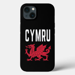 Cymru Cymraeg Wales Rugby Proud'alsh iPhone 13 Hoesje