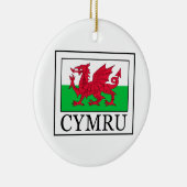 Cymru Keramisch Ornament (Rechts)
