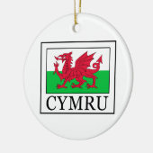 Cymru Keramisch Ornament (Links)
