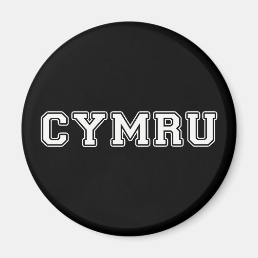 Cymru Magneet (Voorkant)