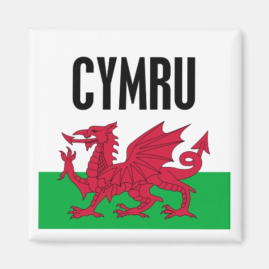 Cymru Magneet (Voorkant)