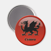 Cymru, magnet (Recto/Verso)