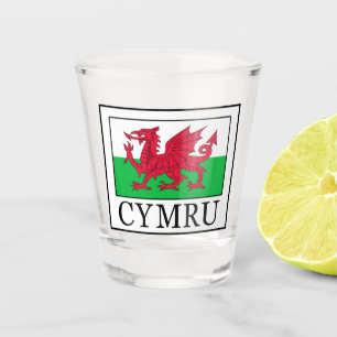 Cymru Shot Glas