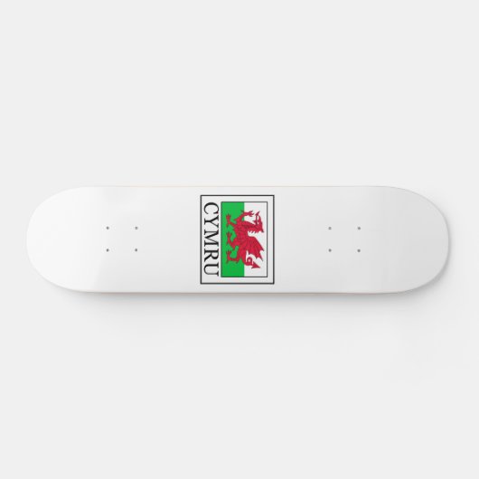 Cymru Skateboard (Horizontaal)