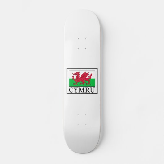 Cymru Skateboard (Voorkant)