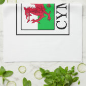 Cymru Theedoek (Gevouwen)