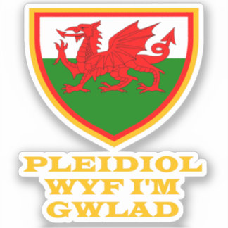 Cymru Wales-patriottisme Sticker
