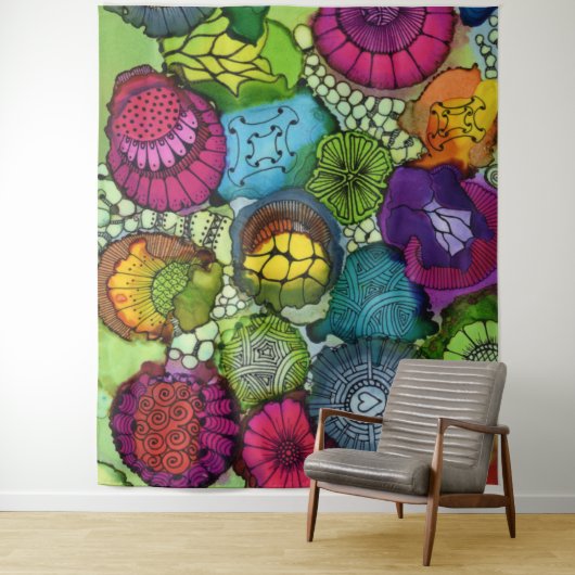 Cynco 4 Tapestry Wandkleed (In situ)