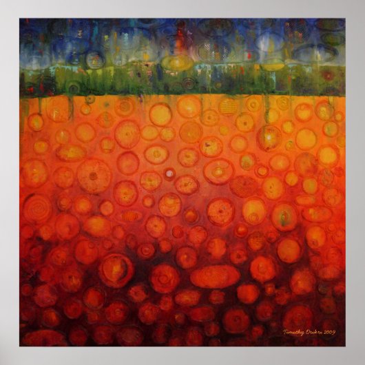 Cyndi's tuin - Canvas Print (Voorkant)