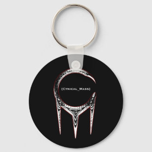 Cynical Mass Sleutelhanger Black