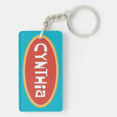 "Cynthia" Gepersonaliseerd Sleutelhanger (achterkant)