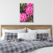 Cynthia Rhododendrons, Oregon Canvas Afdruk (Insitu (Slaapkamer))