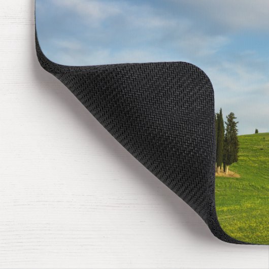 Cypersbomen in Toscane mousepad Muismat (Hoek)