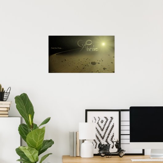 CyPhrons Poster (Thuiskantoor)