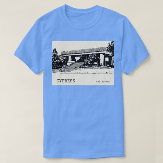 Cypress California TShirt 1 (Design devant)