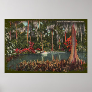 Cypress Gardens Florida Canvas Print