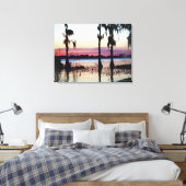 Cypress Gardens Floride Sunset marais toile art (Insitu(Chambre))