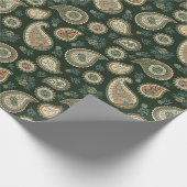 Cypress Paisley Pattern Cadeaupapier (Hoek)