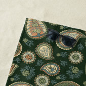 Cypress Paisley Pattern Strandlaken (In situ)