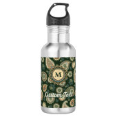 Cypress Paisley Pattern Waterfles (Voorkant)