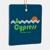 Cypress Provincial Park Retro Keramisch Ornament (Rechts)