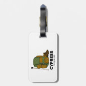 Cypress Provincial Park rugzak Bagagelabel (Achterkant verticaal)