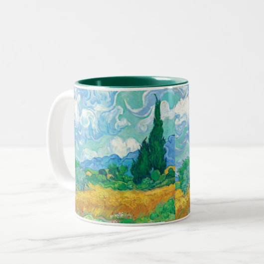 Cypress tasse à deux tons (Devant gauche)