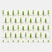  Cypress Topiaries "Live Grow Thrive" Inpakpapier Vel (Voorkant)
