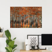 Cypress Trees | George Smith State Park, Georgia Poster (Thuiskantoor)