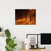 Cypress Trees | George Smith State Park Poster (Thuiskantoor)