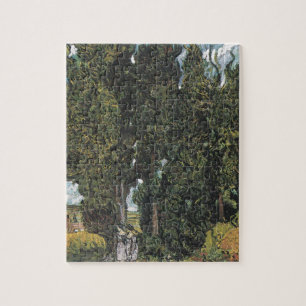 Cypress Trees van Van Gogh Legpuzzel