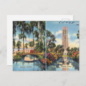Cypress tuinen, zingtoren Florida Briefkaart (Voorkant / Achterkant)
