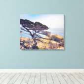 Cypress van het Zee Canvas Afdruk (Insitu (Houten vloer))