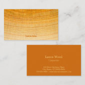 Cypress Wood Texture Visitekaartje (Voorkant / Achterkant)