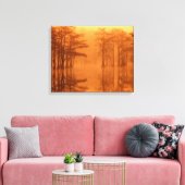 Cypressbomen George Smith State Park Canvas Afdruk (Insitu (Woonkamer))