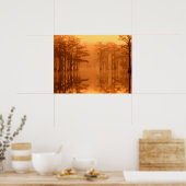 Cypressbomen George Smith State Park Poster (Keuken)