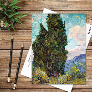 Cypressen Halve Maan Vincent van Gogh Briefkaart