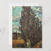 Cypresses en Two Women door Vincent van Gogh (Voorkant)