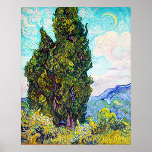 Cypresses Poster