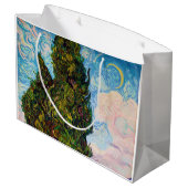 Cypresses, Van Gogh Groot Cadeauzakje (Achterkant Gekanteld)